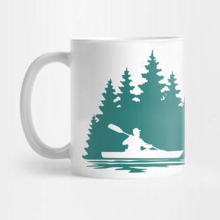 Lake Life Kayaker Mug